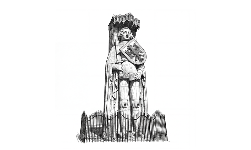 Foto wird in Laser-Gravur-Motiv umgewandelt