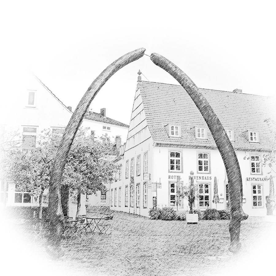 Holzurne - Bremen Vegesack Walkiefer